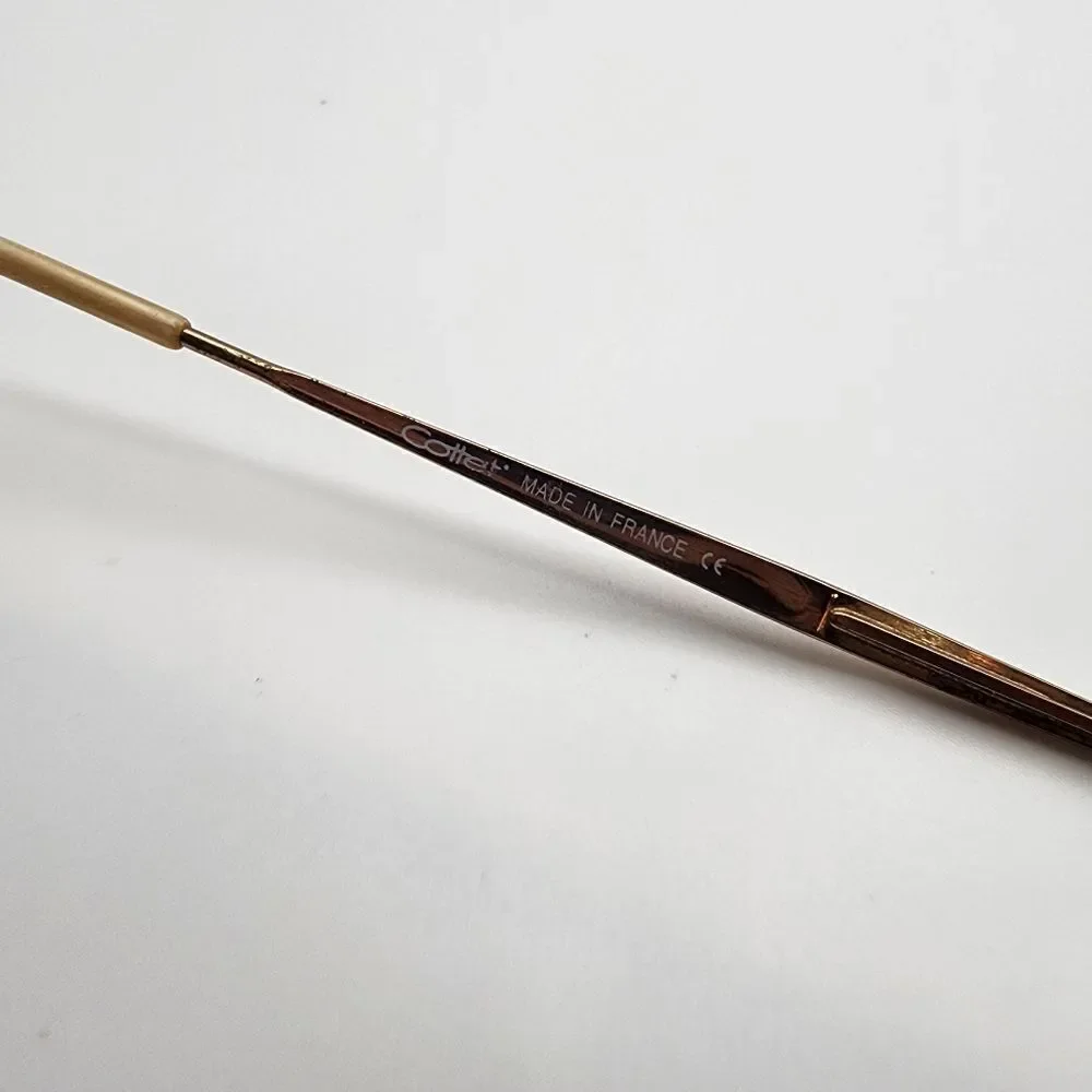 Cottet Gold Prescription Glasses Frames